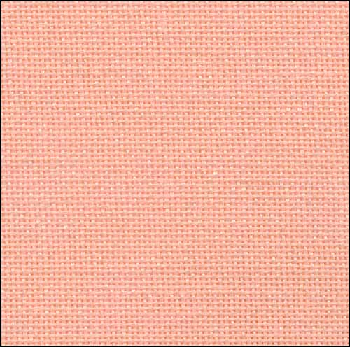 32ct Lugana ~ Apricot ~ Random Cut ~ 16" X 27"