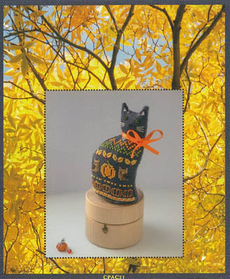 Cotton Pixels LTP ~ 3D Autumn Cat