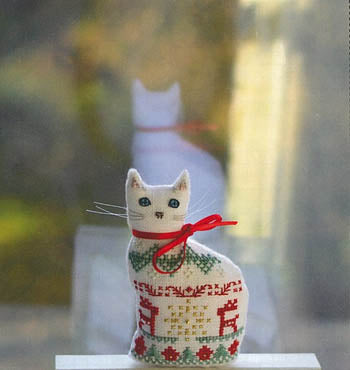 Cotton Pixels LTP ~ 3D Winter Cat