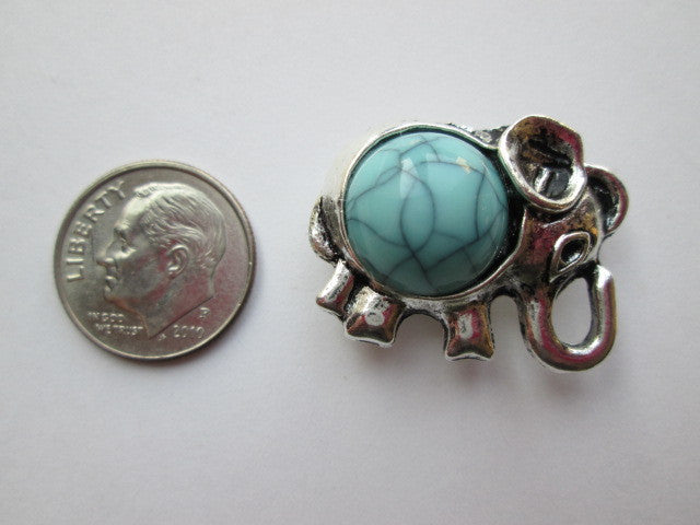 Needle Minder - Turquoise Elephant