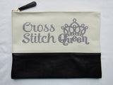 Project Zipper Bag - Cross Stitch Queen #3 (various colors)