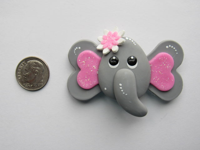 Needler Minder ~ Ellie Elephant (Clay)