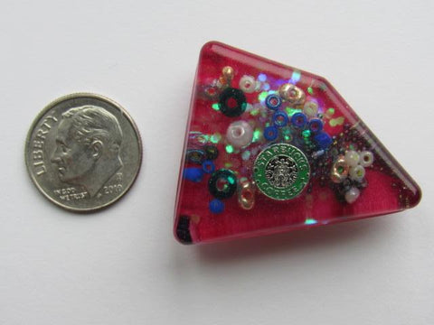 Needle Minder ~ Coffee Treasures #6 - ONE OF A KIND!