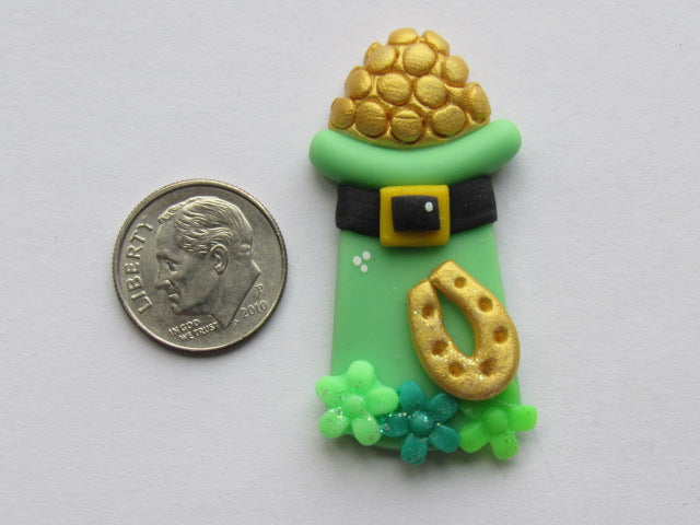 Needle Minder - My Lucky Green Hat (Clay)