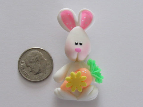 Needle Minder - Pink Bunny Ears (Clay)