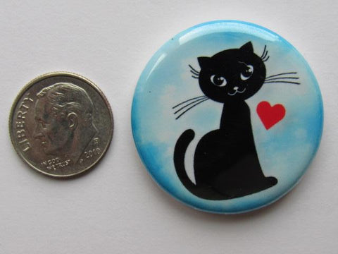 1.25" Button Magnet ~ Cat #3