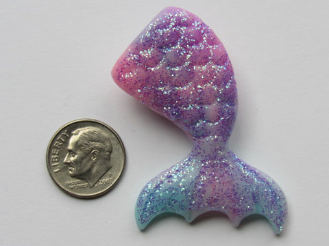 Needle Minder ~  Mermaid Tail - Multi Color Glitter (Clay)