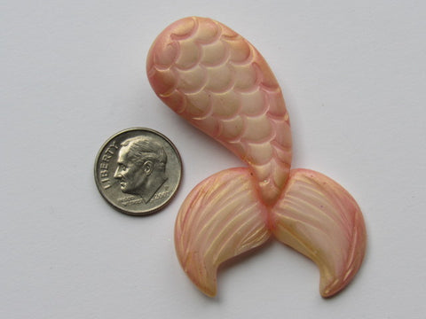 Needle Minder ~ Pretty Mermaid Tail (Clay) ONE OF A KIND!