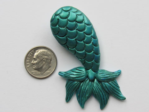 Needle Minder ~ Fancy Mermaid Tail (Clay) ONE OF A KIND!