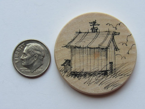 Michelle Palmer Needle Minder ~ Old Barn J2 (One of a Kind!)