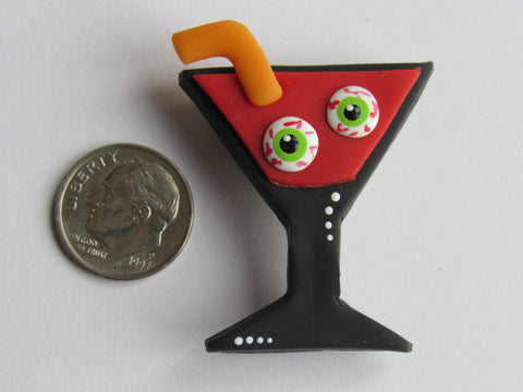 Needle Minder ~ Your Drink, Madam...  (Clay)  ONE OF A KIND!