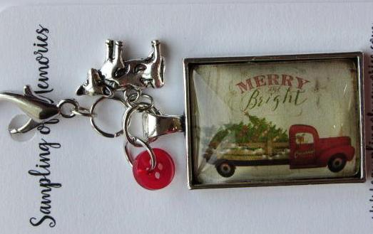 Sampling of Memories ~ Truck w/Tree Scissor Keep (Very Limited # in-stock!)