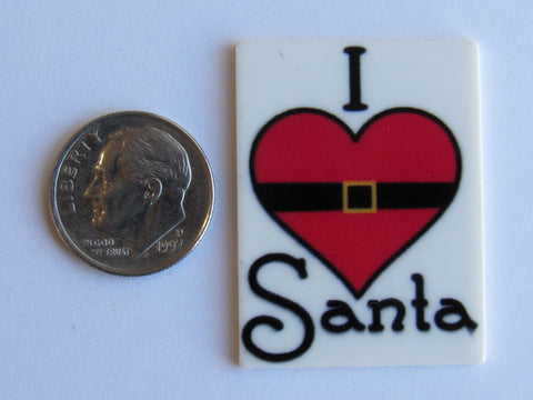 Needle Minder ~ I Love Santa