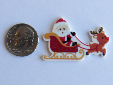 Needle Minder ~ Santa in his Sleigh