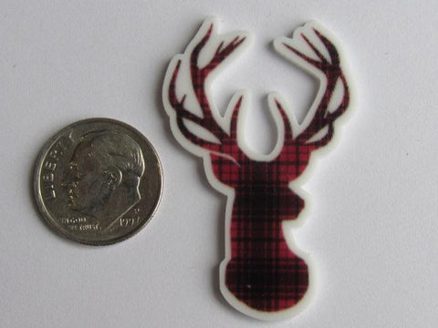 Needle Minder ~ Buffalo Plaid Deer