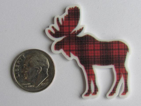 Needle Minder ~ Buffalo Plaid Moose