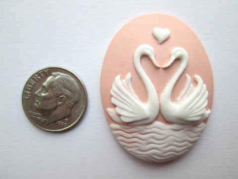 Needle Minder ~ Pink Swans