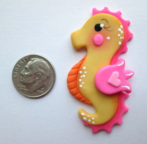Needle Minder ~  Sallie Seahorse (Clay)