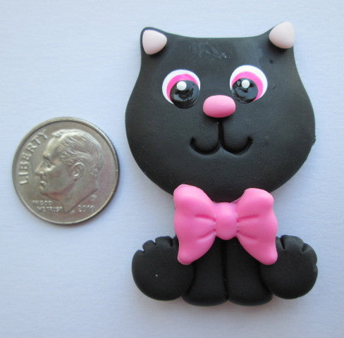 Needle Minder ~ BooBoo Kitty (Clay)