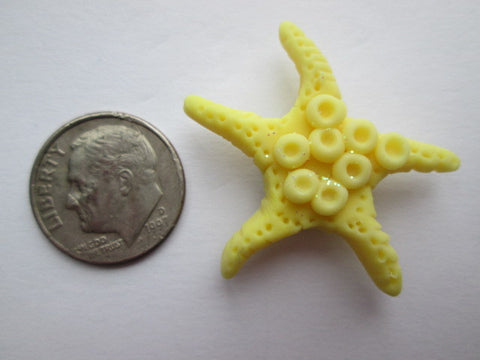 Needle Minder ~ Clay Starfish (1 each of 2 colors)