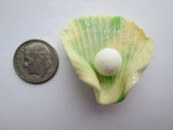 Needle Minder ~ Clay Shell with Pearl (Various Colors)