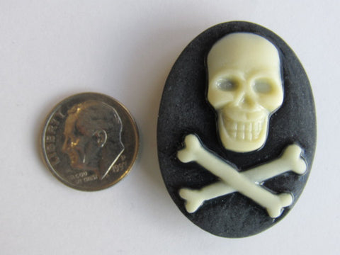 Needle Minder ~ Skull & Cross Bones  **very limited # available