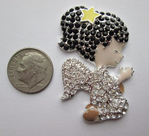 Needle Minder ~ Praying Angel (dark hair)