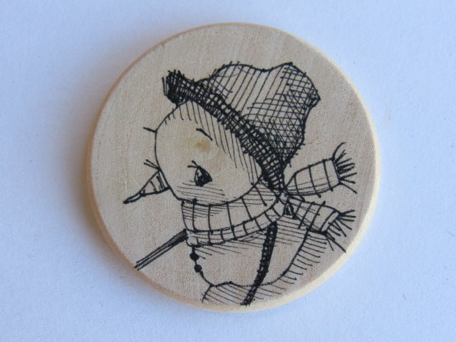 Michelle Palmer Needle Minder ~ Snowman N9 (One of a Kind!)