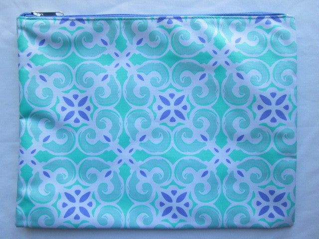 Project Zipper Bag ~ Sea Tile