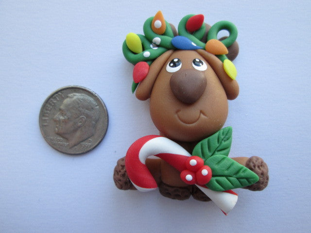 Needle Minder - Rudy Reindeer (Clay)