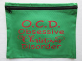 Various Christmas Designs & Colors ~ Glitter Project Bags