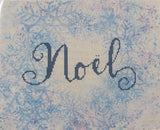 Pixels On Cotton ~ Noel on Frosty Snowflakes ~ 16ct Aida Kit