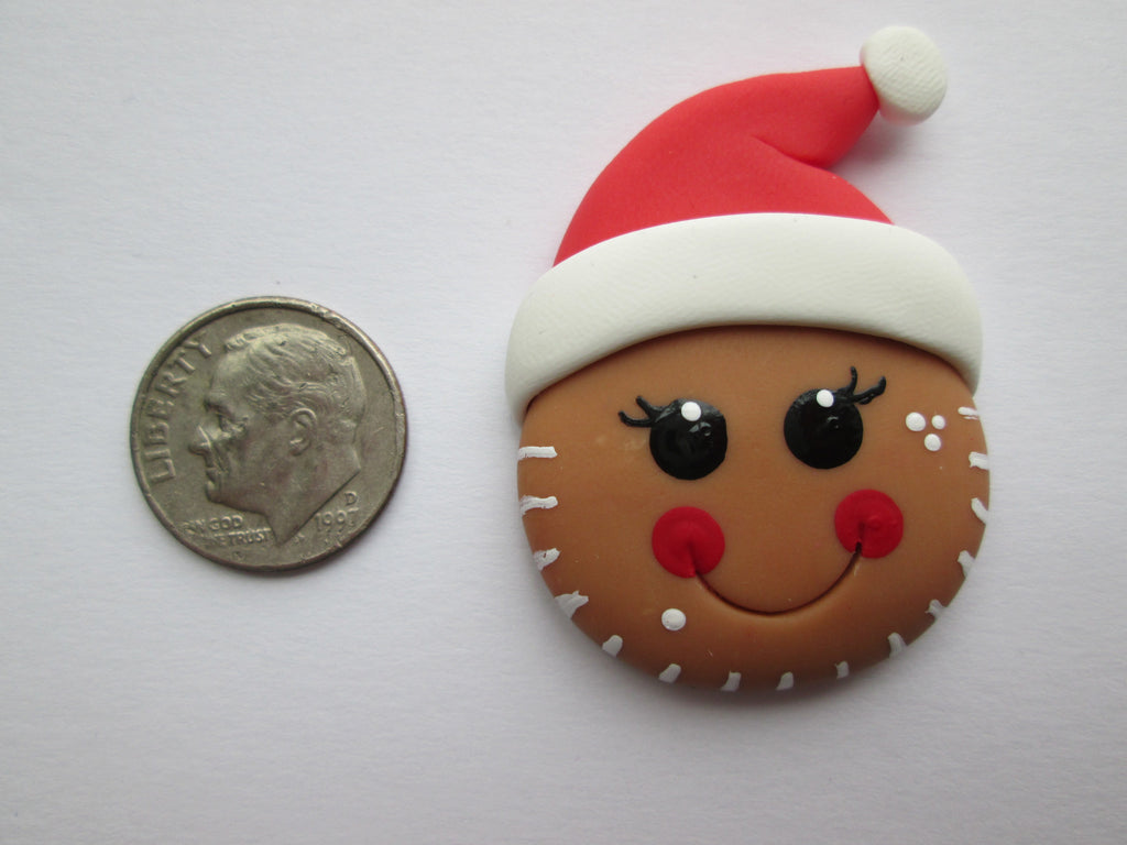 Needle Minder - Mr. Gingerbread (Clay)