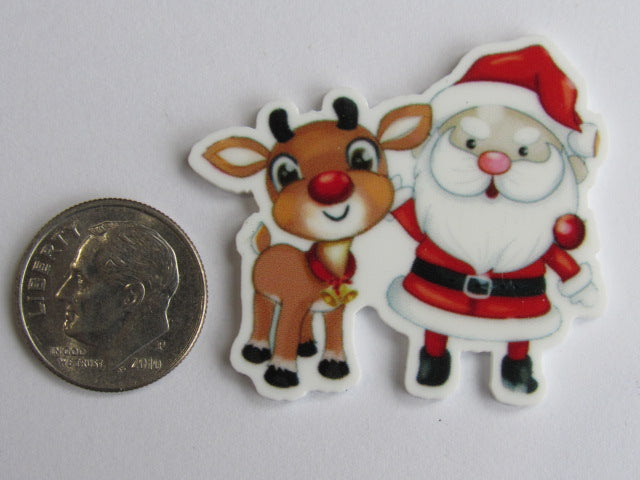 Needle Minder  ~  Santa & Reindeer!