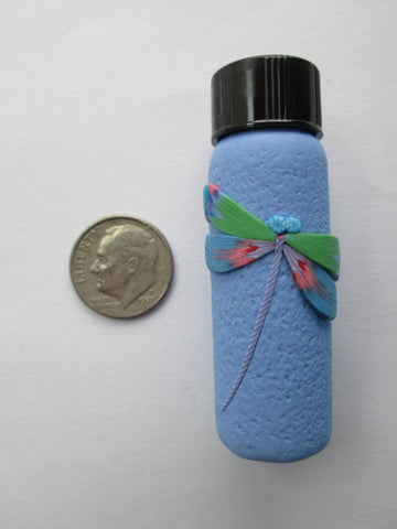 Clay & Glass Needle Case - Beautiful & One of a Kind! #11