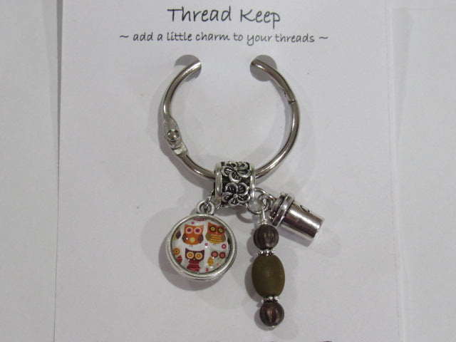 Coffee Bean & Cup Thread Keep  - **Very limited # available!