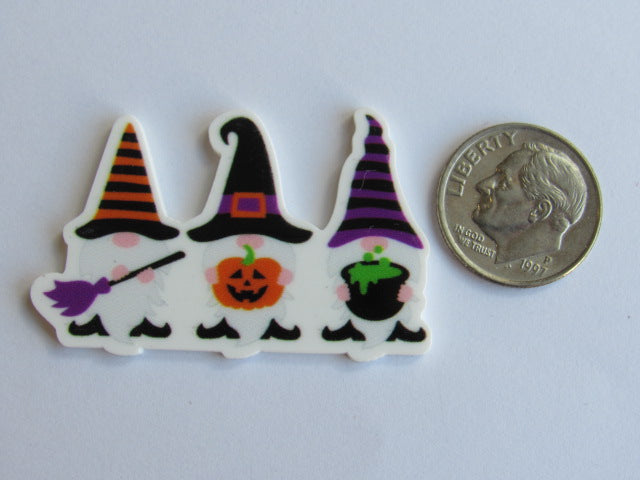 Needle Minder ~ Halloween Gnome Trio