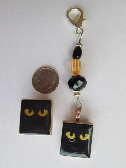 Halloween EYES Mini Fob & Magnet Set