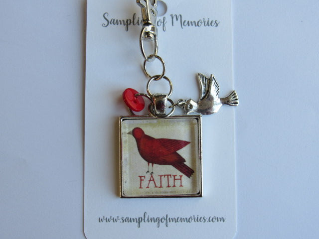 Sampling of Memories ~ Cardinal FAITH Scissors Keep