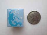 Mermaid with Needle (Scrabble Tile) Magnet ~ Various Colors