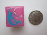 Mermaid with Needle (Scrabble Tile) Magnet ~ Various Colors