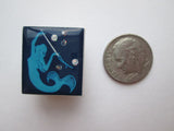 Mermaid with Needle (Scrabble Tile) Magnet ~ Various Colors