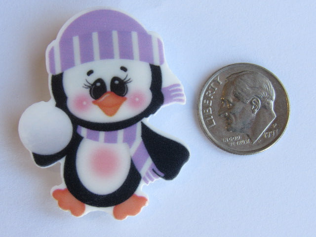 Needle Minder  ~ Playful Penguin