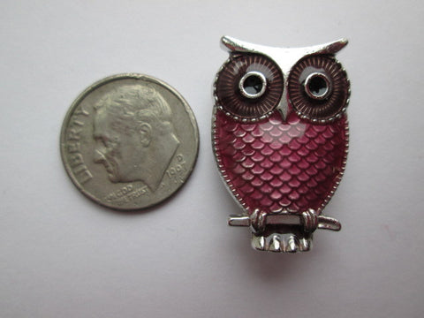 Needle Minder ~ Pink Owl