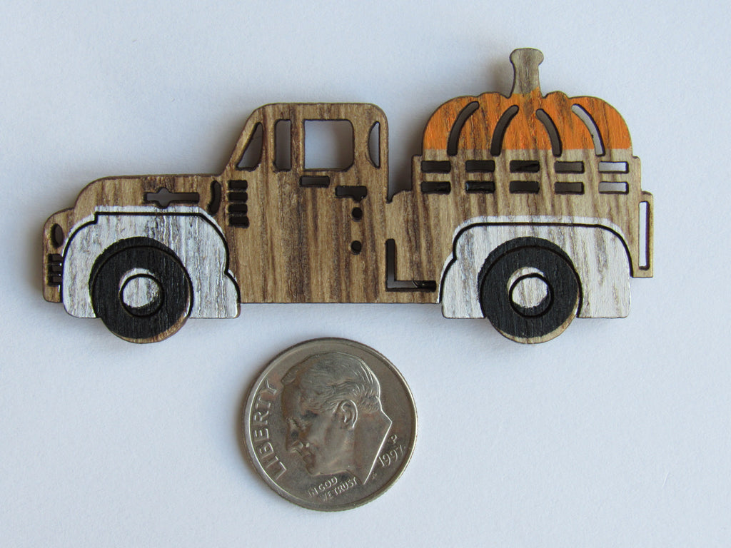 Needle Minder  ~ Pumpkin Truck #1