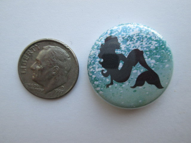 1" Button Magnet ~ Mermaid #2