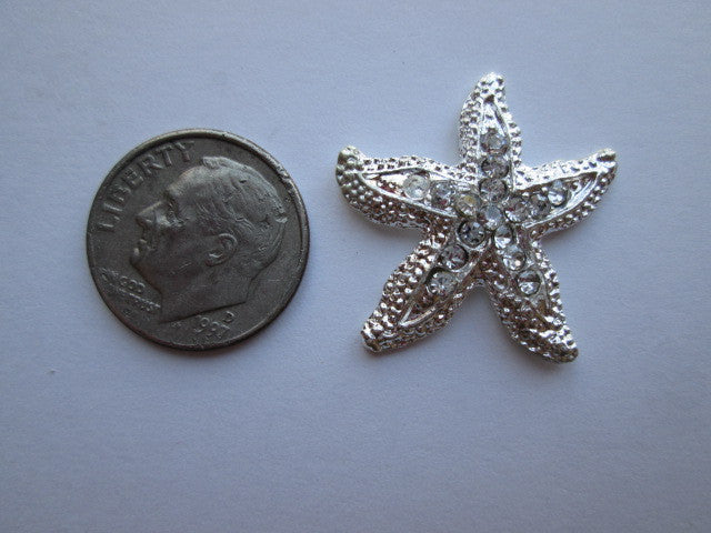 Needle Minder ~ Silver Starfish