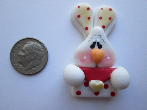 Needle Minder ~ Sending Love Bunny (Clay)