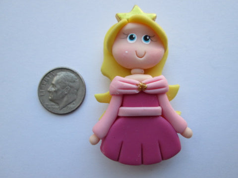 Needle Minder ~ Pink Princess (Clay) ONE OF A KIND!