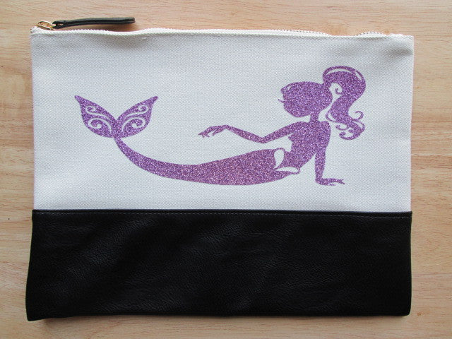 Project Zipper Bag - Glitter Mermaid #2 (various colors)